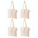 VantageKart Natural Cotton Tote Bags - Eco-Friendly Multipurpose Bags ...