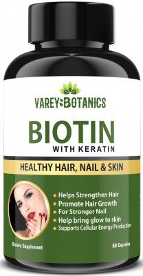 VAREY BOTANICS Vegan Biotin Tablets - 60 Capsules