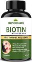 VAREY BOTANICS Vegan Biotin Tablets - 60 Capsules...