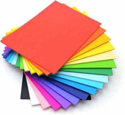 variety A/4 TINTED Color Paper UNRULED 20 X 30 CM 80 gsm Origami Paper (Set of 1, mix color)