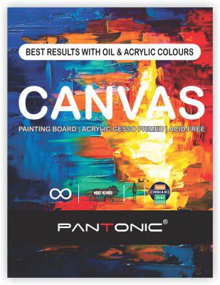 Variety Canvas Pantonic 8x10, 10x12, 12x16 Inch 400 GSM Canvas Pad Book