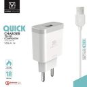 VARNi Premier Quick Fast Travel Charger with Type-c USB Cable (VOS-A114_2)...