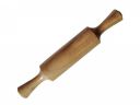 Varsha Funiture Handicraft Handmade Wooden Rolling Pin or Belan for Kitchen Use II Brown Color Pack of 1 for Making Roti II...