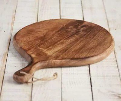 Varsha Funiture Wooden Natural Chopping Cutting Board for Kitchen Vegetables, Fruits & Cheese-(Natural Oak