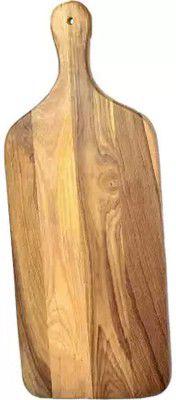 Varsha Funiture Wooden Natural Chopping Cutting Board for Kitchen Vegetables, Fruits & Cheese-(Natural Wood)