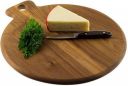Varsha Funiture Wooden Natural Chopping Cutting Board for Kitchen Vegetables, Fruits & Cheese-(Teak Natural)...