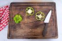 Varsha Funiture Wooden Natural Chopping Cutting Board for Kitchen Vegetables, Fruits & Cheese-(Rustic)...