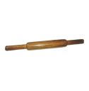 Varsha Furniture - Believe in Quality Wooden Rolling Pin Teak Wood Sagwaan Belan/Chapati Maker, 14-Inch Long (Medium 1.5-Inch Thick Diameter...