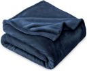 VAS COLLECTION Premium Plush Single Blanket | 300 GSM Lightweight Cozy Soft for Bed, Sofa, Couch, Travel & Camping| 150x220 cm or 60X86 inches | Blue | Polyester...