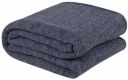 VAS COLLECTIONS Woolen Blanket Warm and Super Soft Heavy Weight Single Bed Blankets for Heavy Winter (Grey,152X225 cm,1400 Gram) (Charcoal & Grey), Breathable...