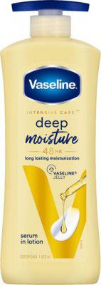 Vaseline Deep Moisture Body Lotion - 600 ml | For Dry Skin