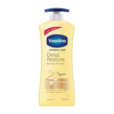 Vaseline Intensive Care Deep Restore Body Lotion, 600 ml