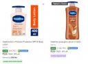 Vaseline Moisturizer Upto 60% Off...