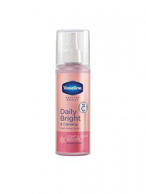 VaselineDaily Bright & Calming Body Serum Spray with Vitamin C & Saffron Extract 180 ml
