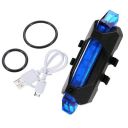 Vastate Rechargeable Bicycle Front Waterproof LED Light (Blue)...