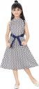 VASTRA FAB Baby Girls Midi/Knee Length Casual Dress (White, Sleeveless)...