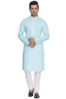 VASTRAMAY Men Cotton Kurta and Pyjama Set