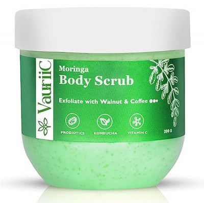 VauriiC De Tan Moringa Exfoliating Body Scrub - 200 gms