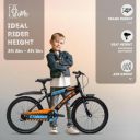Vector 91 Stunner 20T Black Orange Kids cycle (Single Speed, Orange, Rigid)...