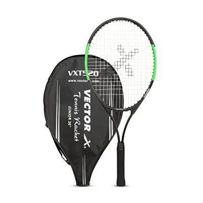 Vector X Adult Recreational Tennis Rackets,26 Inch Super Lightweight Tennis Racquets - Grip Size - 4 3/8