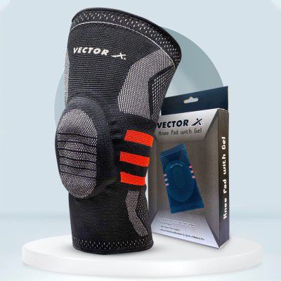 Vector X Kneepad with Gel Knee Support