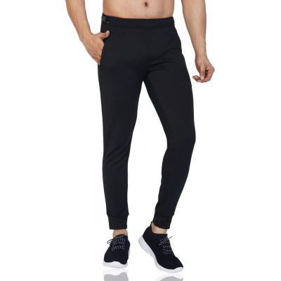 Vector X Mens Athletic/Gym Jogger with Jacquard Waist Band with Both Side Zip Pocket