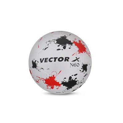 Vector X NEO Rubber Moulded Football Size 5 (White-Red-Black)