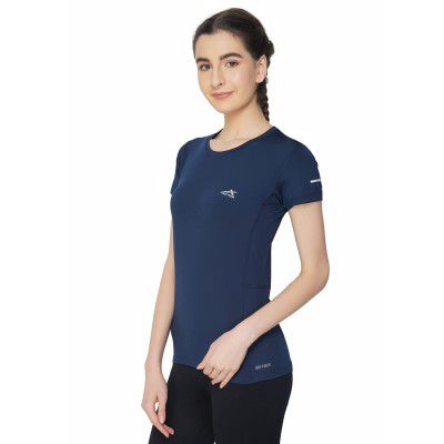 Vector X OGT-107 Girls Round Neck 4-Way Stretch T-Shirt