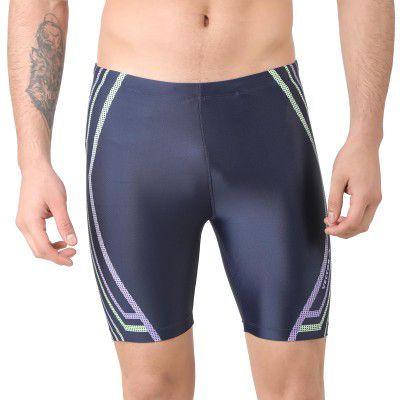 Vector X OMCS-340 Men's Printed Compression Lycra Shorts