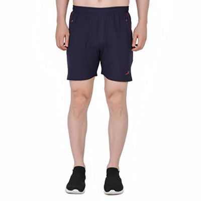 Vector X OMS-198 Men's Active/Running Sports Shorts (M, Navy)