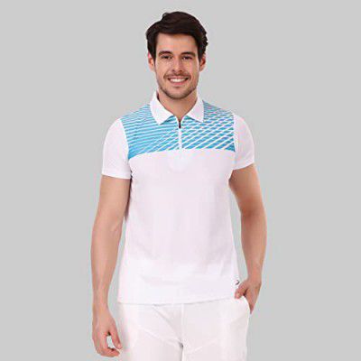 Vector X OMT-156 Men's Polyester Half Sleeve Polo Neck T-Shirt