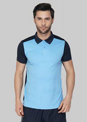 Vector X OMT-175 Men's Polyester Half Sleeve Polo Neck T-Shirt