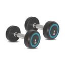 Vector X Pair of Solid Dumbbells (5kg x 2), Black...