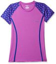 Vector X Printed Women's Round Neck Purple T-Shirt (S)...
