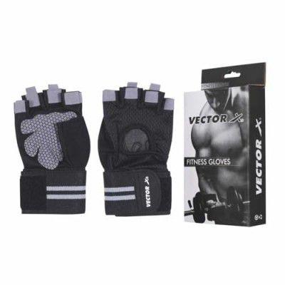 Vector X RIGOUR Workout Gloves, Exercise Gloves for Weight Lifting, Cycling, Gym, Training
