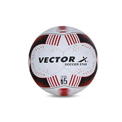 Vector X Soccer Star Hand Stitched Football | Size-5