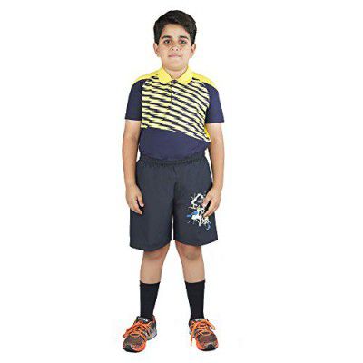 Vector X VSK-003 Polyester Material Shorts for Kids (Navy, 32)