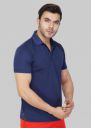 Vector X VTD-050-N Mens Polo Neck T-Shirt (Navy)...