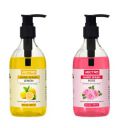 VECTRO Lemon & Rose Hand Wash Combo | Naturla Anti-Bacterial | 1000 Ml...