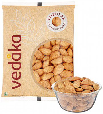Vedaka Popular Whole California Almonds, 200g