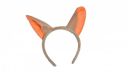 VEDAKSH Fabric Rabbit Ears Headband Micky Mouse Hairband for Girls (Orange, Pack of 1)...