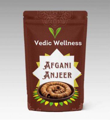 Vedik Wellness Afghani Anjeer Figs - Afghanistan Dry Anjir Dry Fruits for body mass loss Figs (1 kg)