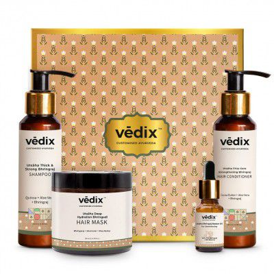 Vedix Bhringadi Hair Fall Kit Pack Of 4 (310 ml)