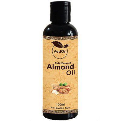 VedOn Pure Cold Pressed Sweet Almond Oil 100ml 
