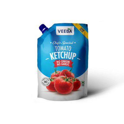 Veeba Foods Tomato Ketchup - NO Onion NO Garlic Chefs Special (900G)
