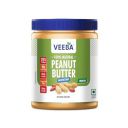 VEEBA Natural Peanut Butter High Protein No Added Sugar Unsweetened Naturally Gluten-Free Vegan 1Kg...
