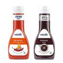 Veeba Teriyaki stir-Fry Sauce, 350g and Sriracha Chilli Garlic Sauce, 320g - Pack of 2...
