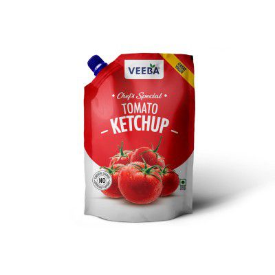 Veeba Tomato Ketchup Chef’s Special (900g) | Super Saver Offer Pack | Non-GMO | Quality Tomato Ketchup