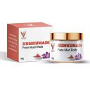 VEEDEES Kumkumadi Face Mud Pack Saffron, Red Sandal, Orange Peel With French Pink Clay, 50g...
