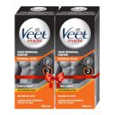 Veet Hair Removal Cream for Men, Normal Skin, 50g Each (Pack of 2)...